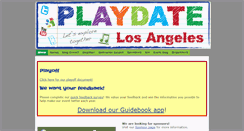 Desktop Screenshot of playdatela.org